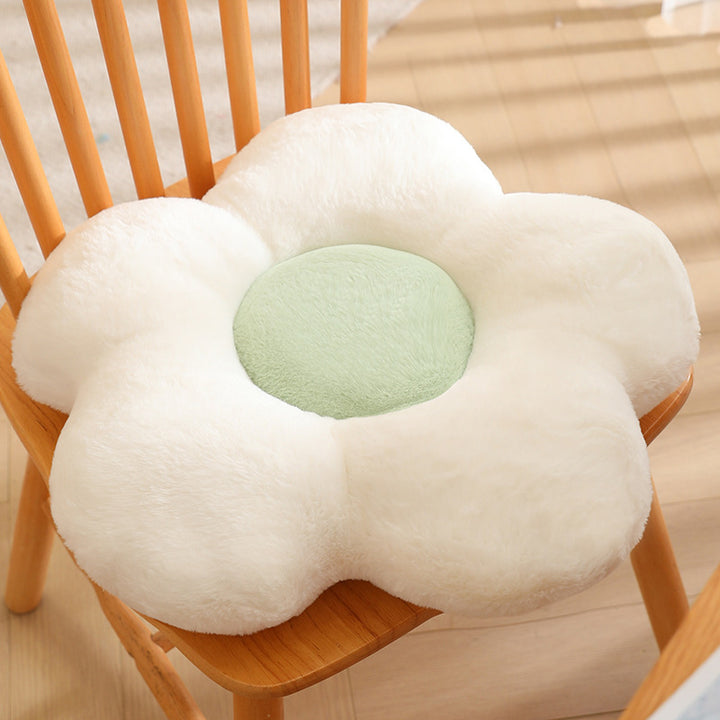 Plush seat cushion in flower shape Kalsten