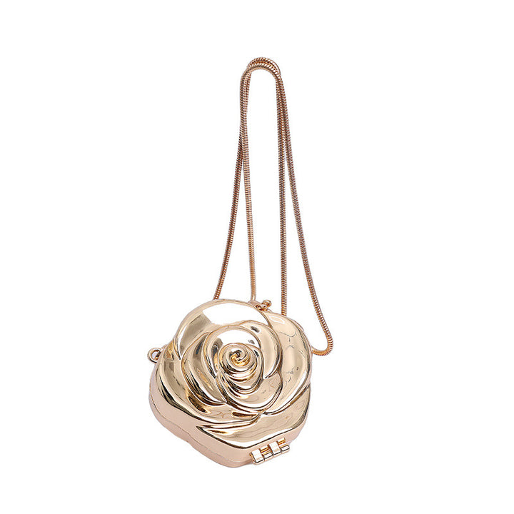 Elegantly Crafted Rose-Shaped Crossbody Bag Kalsten