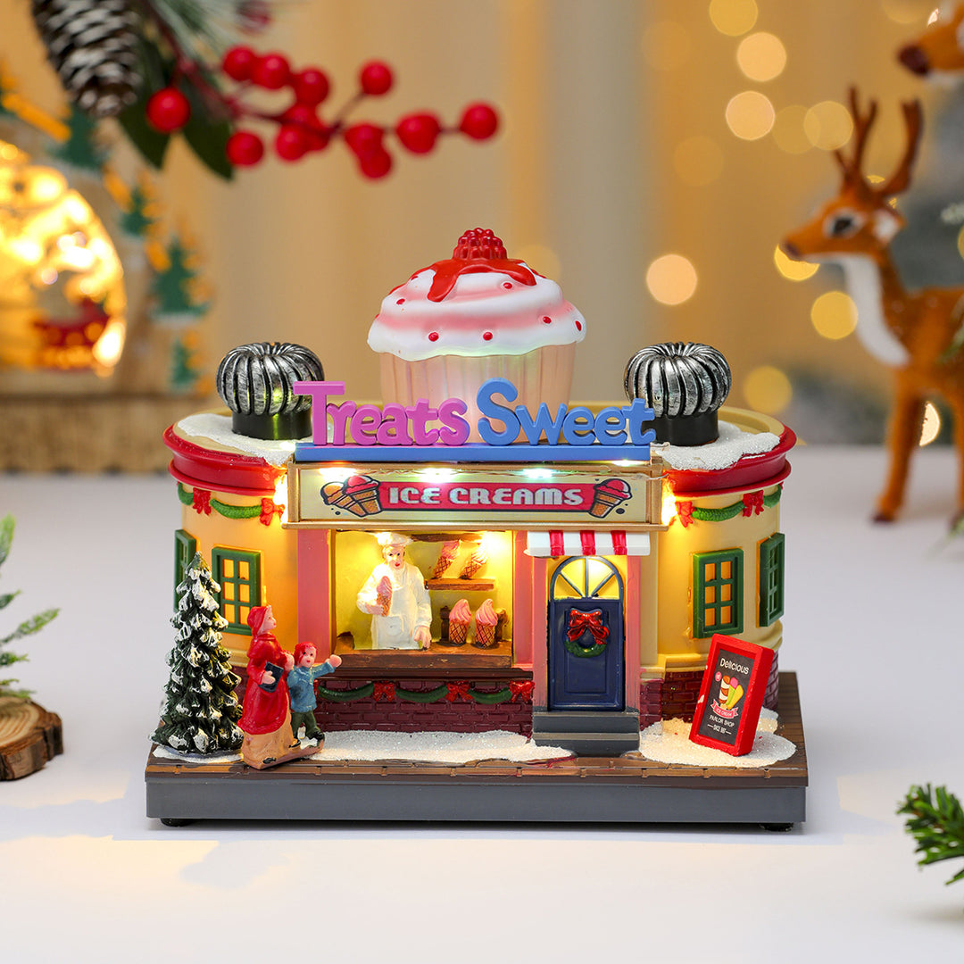 LED Illuminated Snowman Figurine Kalsten