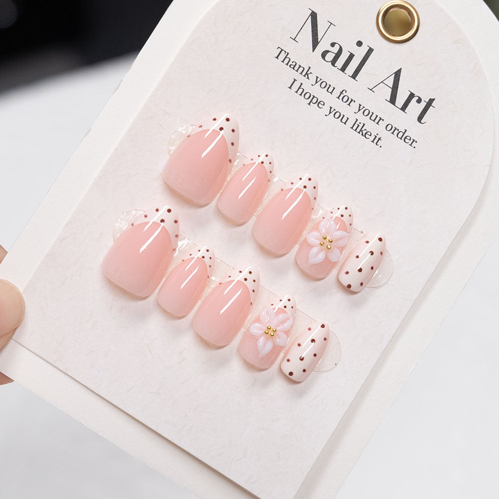 Decorative Floral Press-On Nails  1791110891
