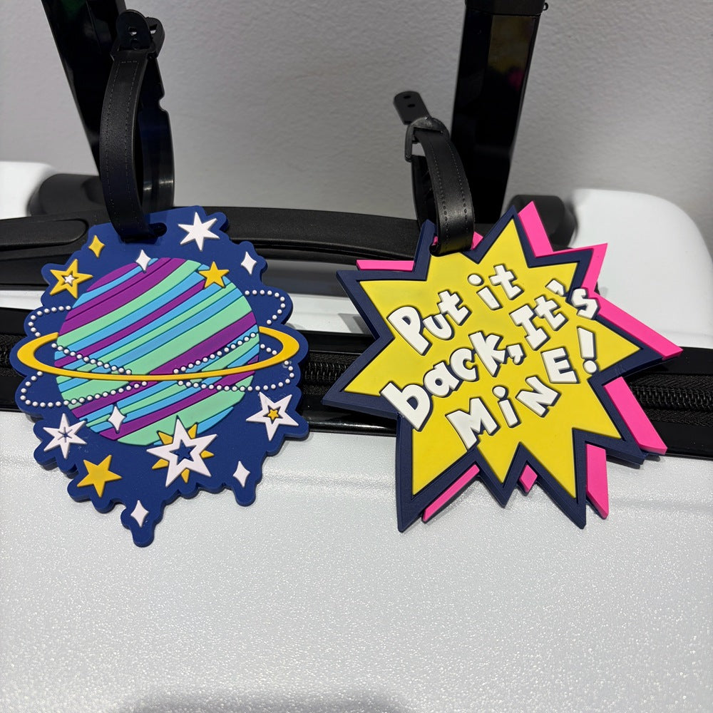 Planet-Themed Luggage Tag Kalsten