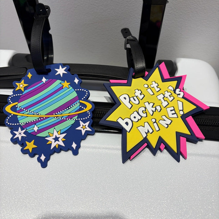 Planet-Themed Luggage Tag Kalsten
