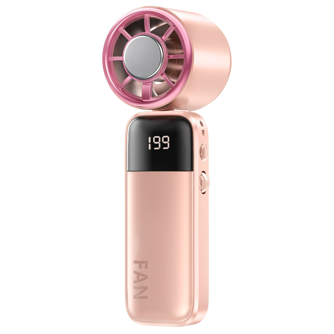 Ladies Portable Mini Fan with Digital Thermostat Kalsten