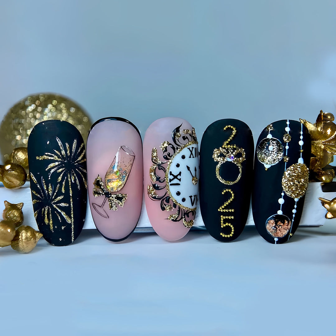 Thematic Artisan Press-On Nail Set Kalsten