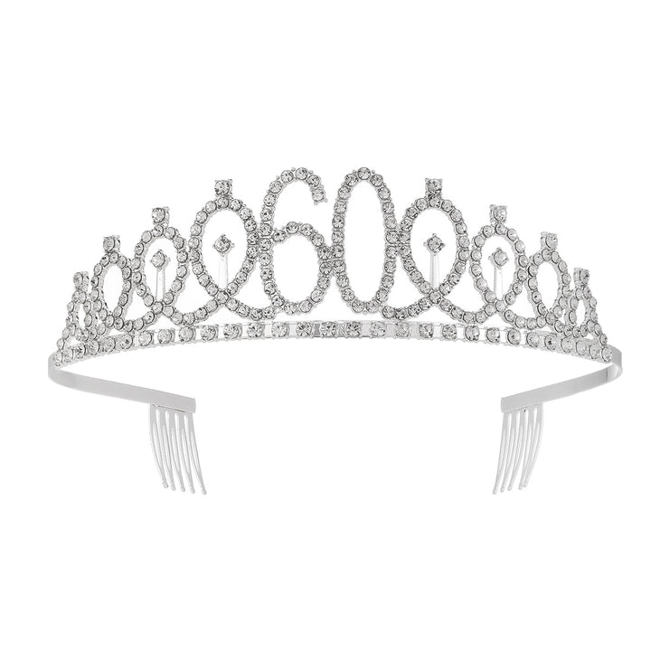Ladies Glittering Crown with Swarovski Stones Kalsten