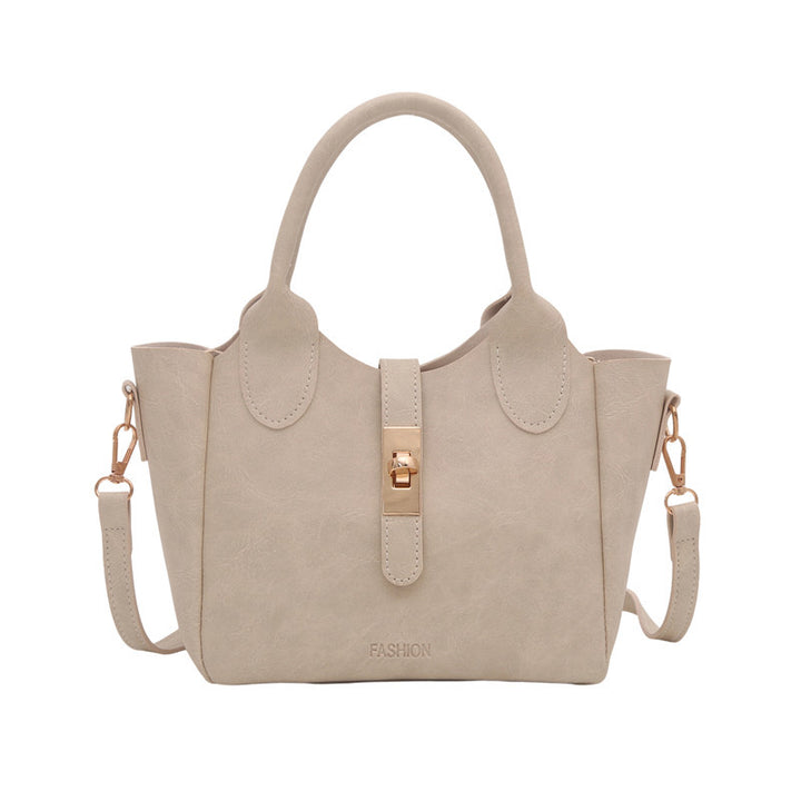 Elegant Structured Handheld Satchel