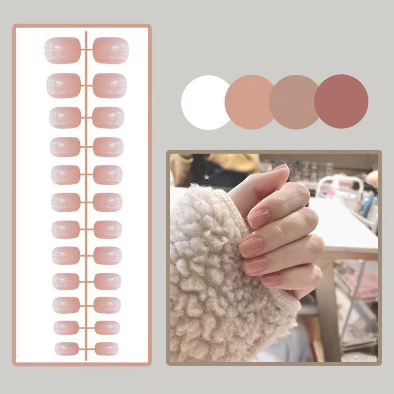 Natural Glossy Press-On Nail Tips