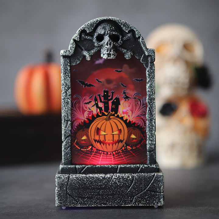 Decorative LED Haunted Graveyard Lantern Kalsten