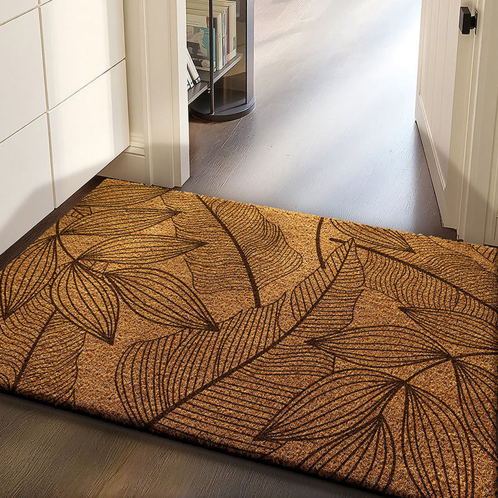Leaf Pattern Entrance Mat Kalsten