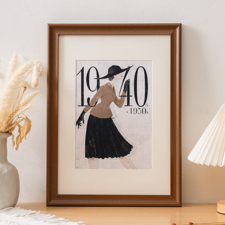 Elegant Artistic Framed Movie Poster
