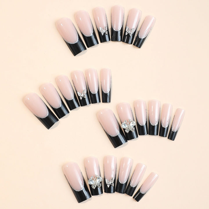 Artificial Nail Set with Stylish 3D Decorations Kalsten