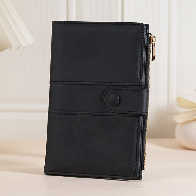 Elegant Zippered Travel Wallet