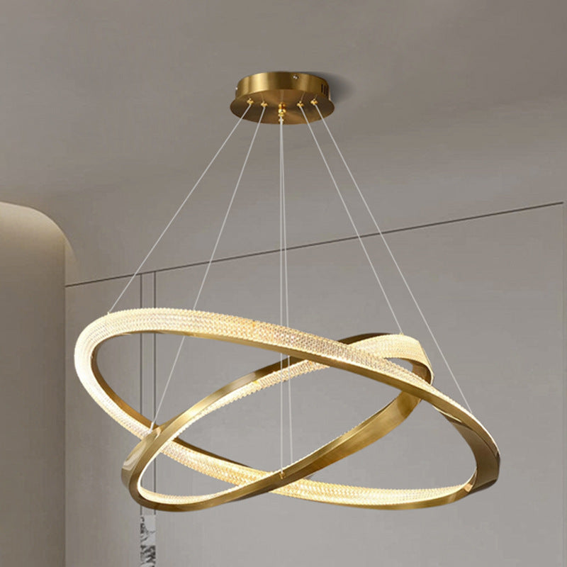 Modern Suspension Ring Chandelier