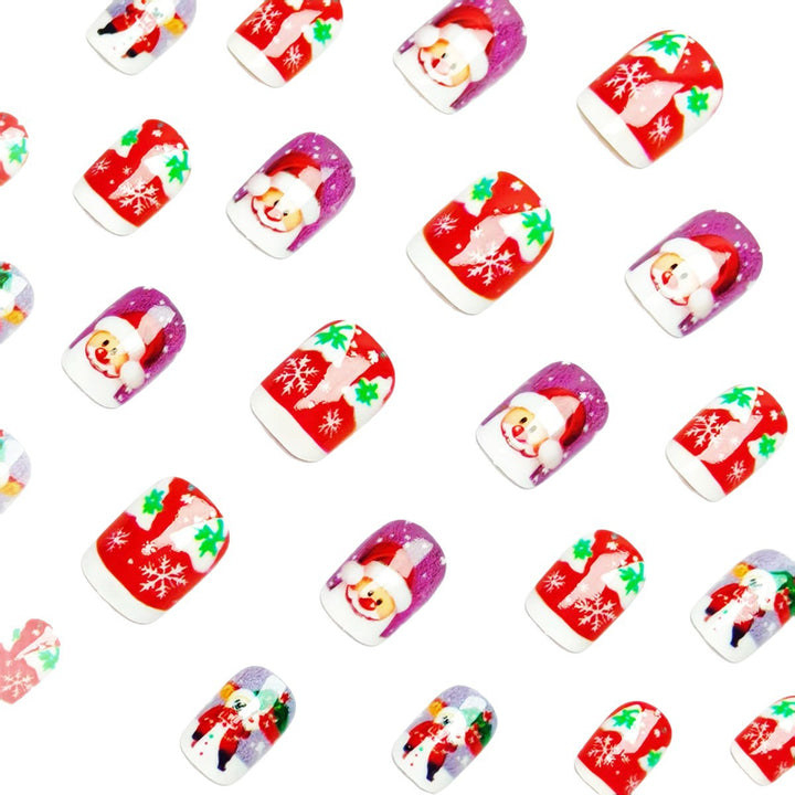 Festive Character-Themed Nail Art Kalsten