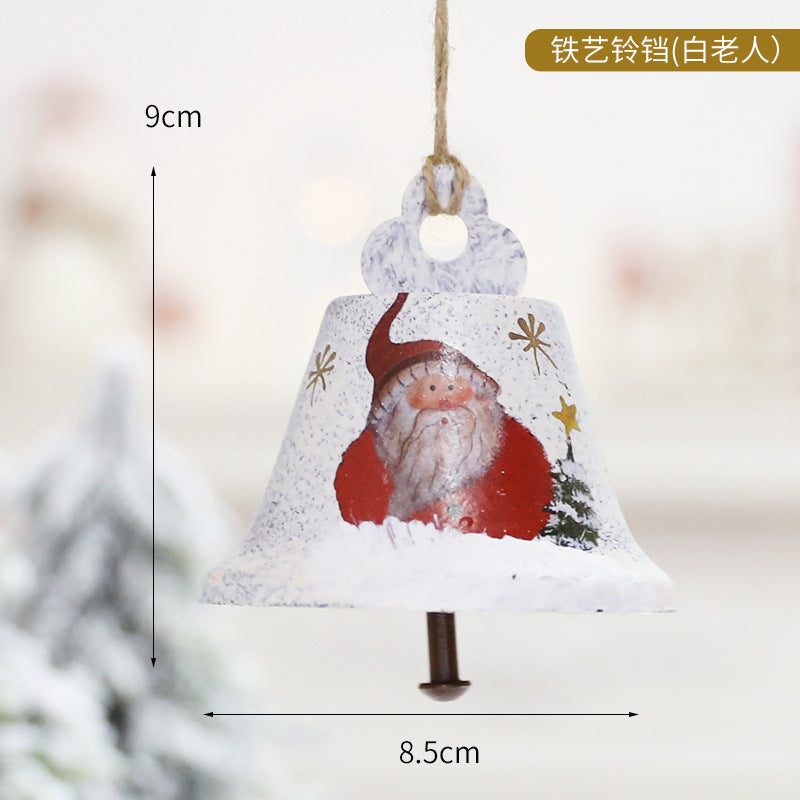 Decorative Santa Claus Bell Ornament