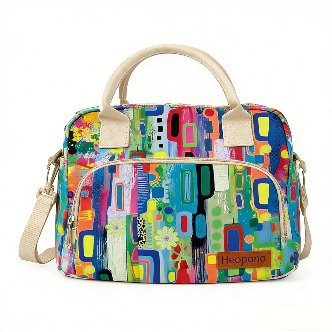 Insulated Leopard Print Food Carrier