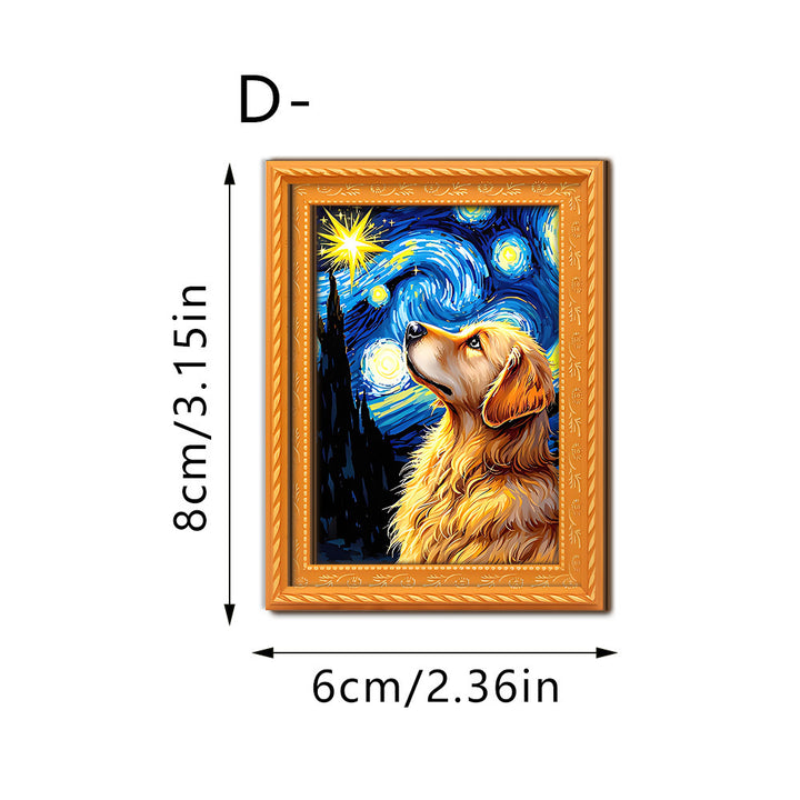 Decorative cat art with futuristic design Kalsten