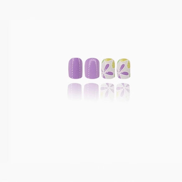 Floral Artistry Gel Nail Enhancements Kalsten