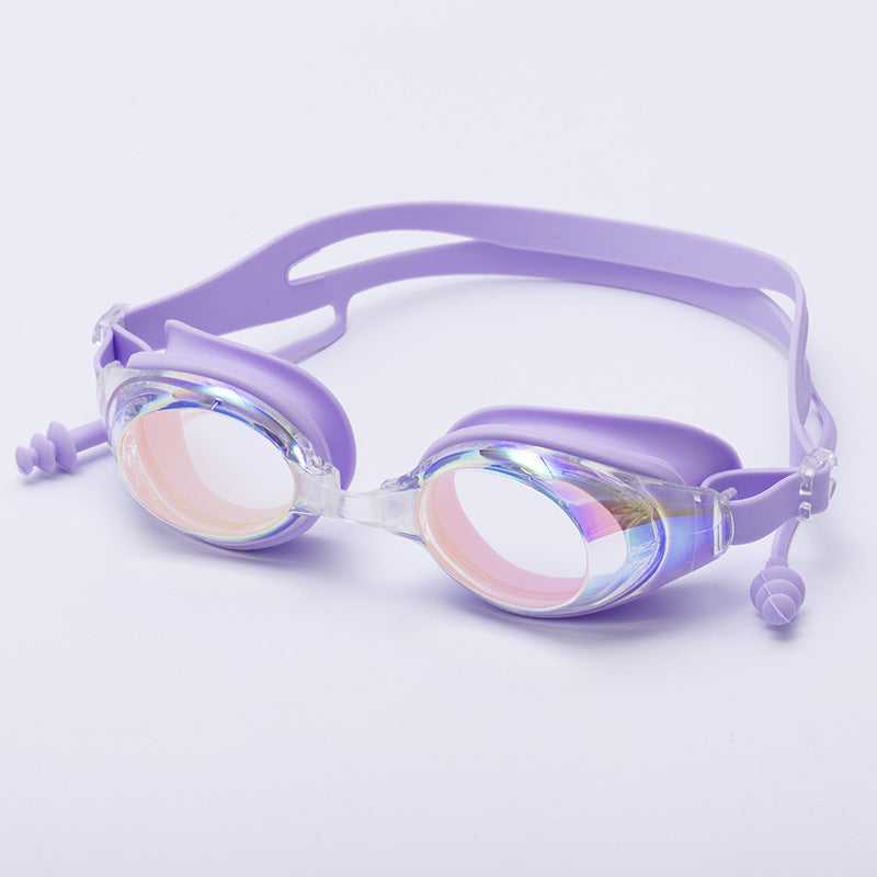 Children's Colorful Hydrodynamic Swim Goggles Kalsten