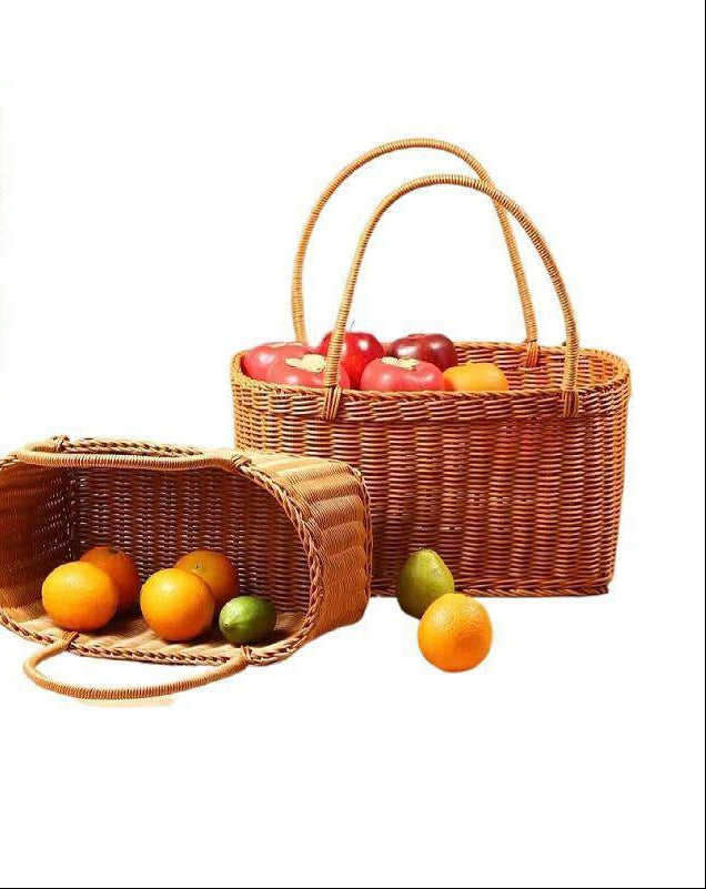 WoHandcrafted Woven Storage Basket Kalsten