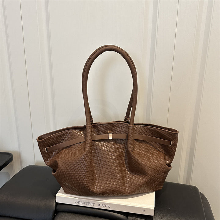 Woven Tote Handbag