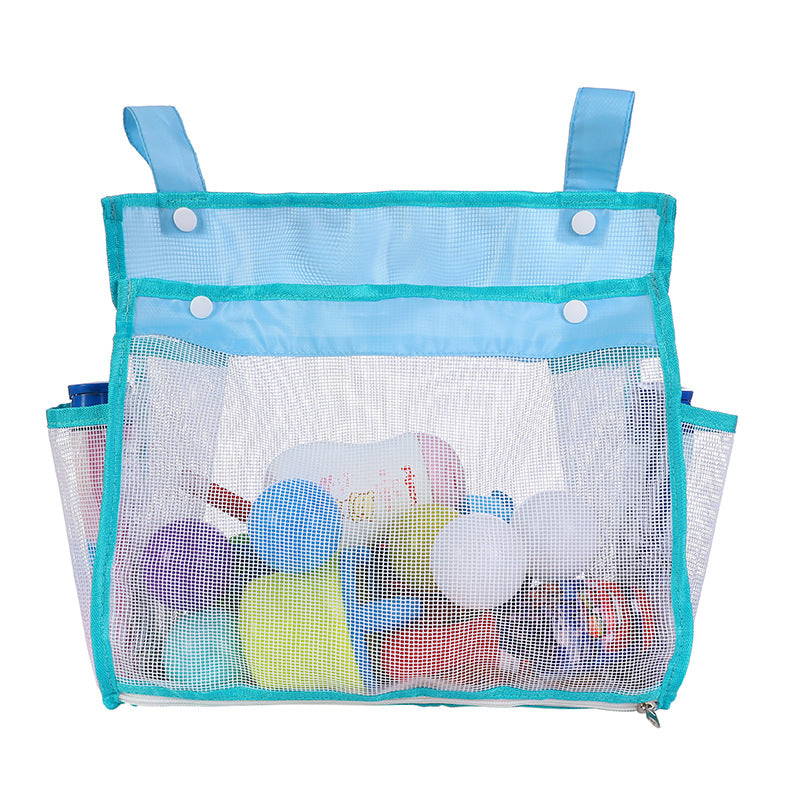 Mesh storage bag with multiple compartments Kalsten