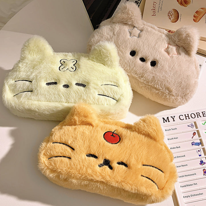 Fluffy cosmetic bag Kalsten