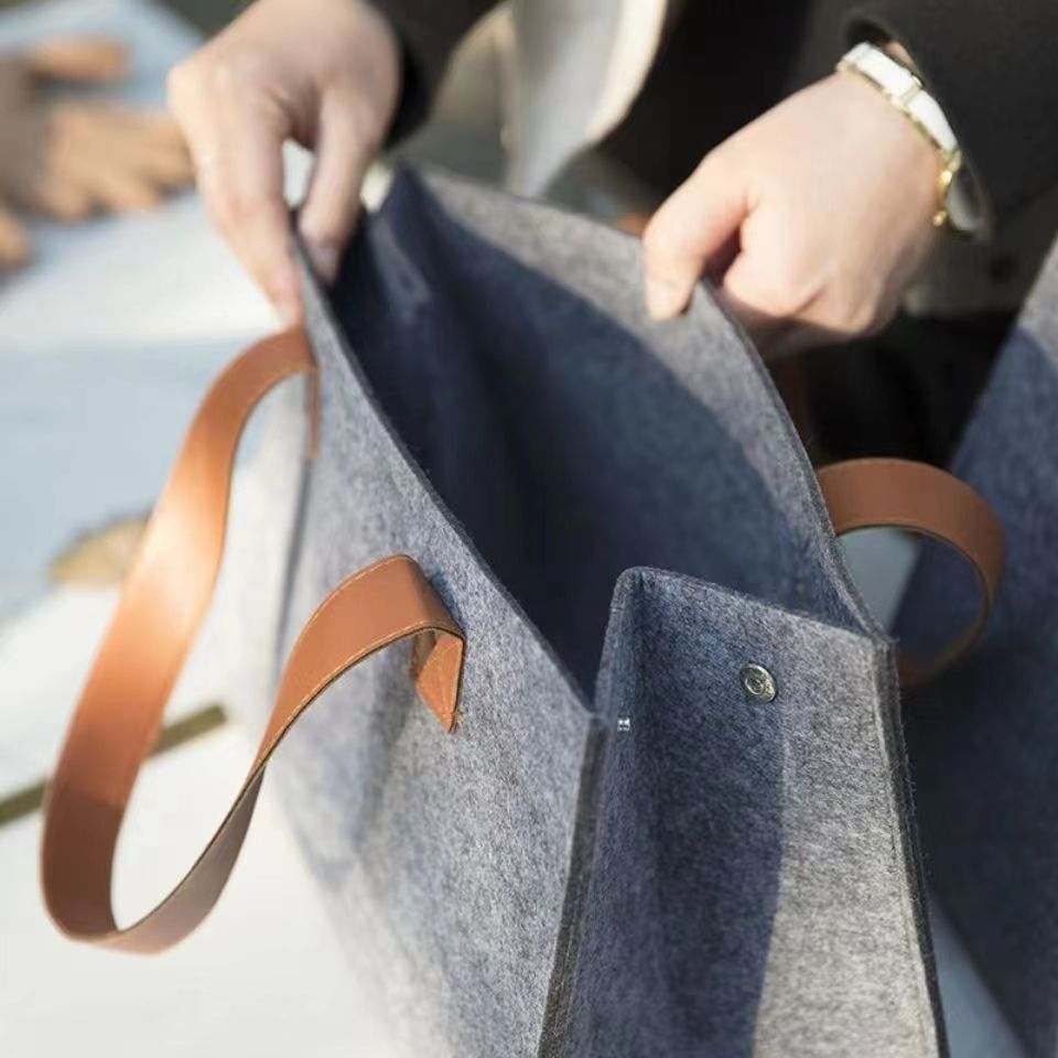 Multi-Purpose Felt Tote Bag Kalsten