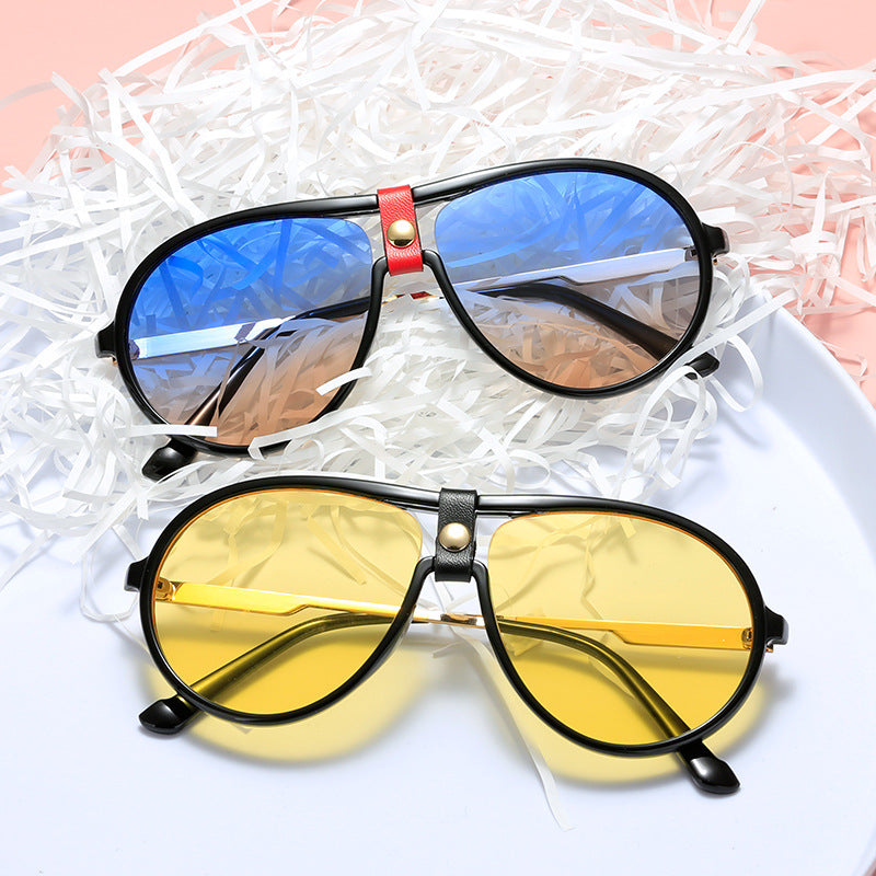 Women's fashionable safety glasses with unique double frame design Kalsten