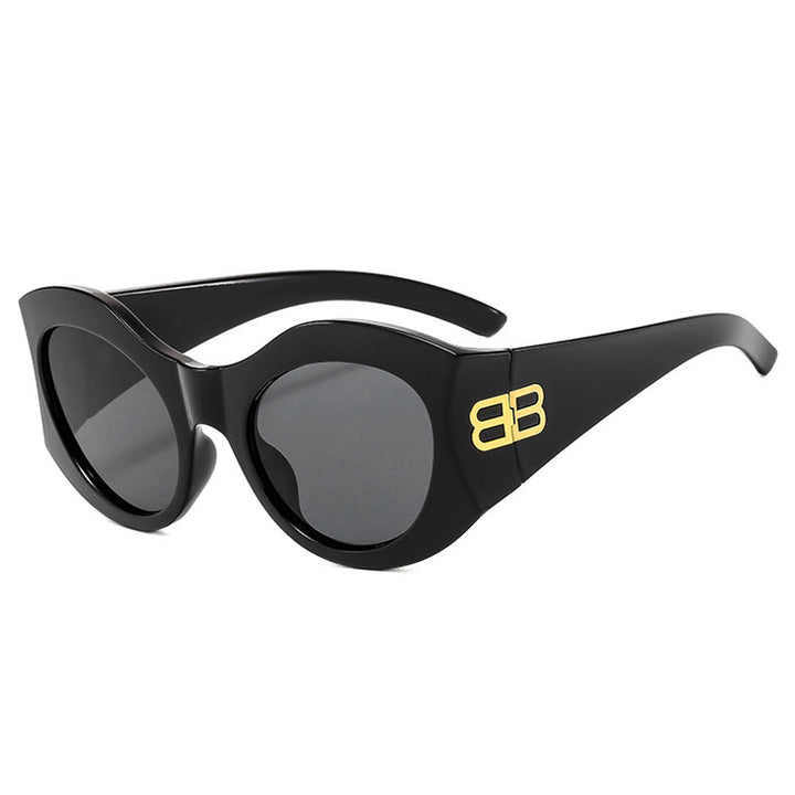 Women's Designer Cat-Eye Sunglasses with Elegant Profile and UV Protection Kalsten
