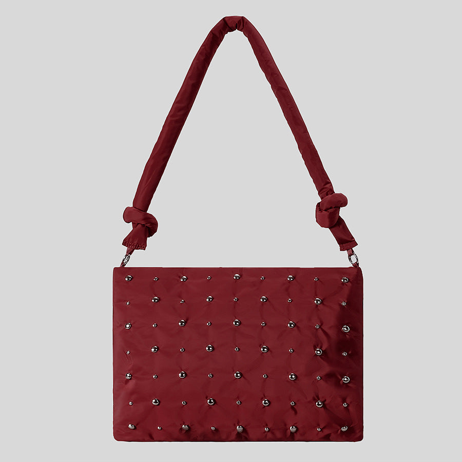 Decorative Quilted Handheld Tote