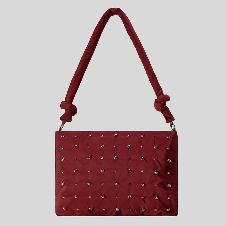 Decorative Quilted Handheld Tote