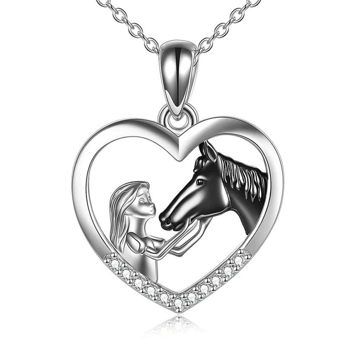 Heart-Shaped Horse Lover's Adjustable Bracelet Kalsten