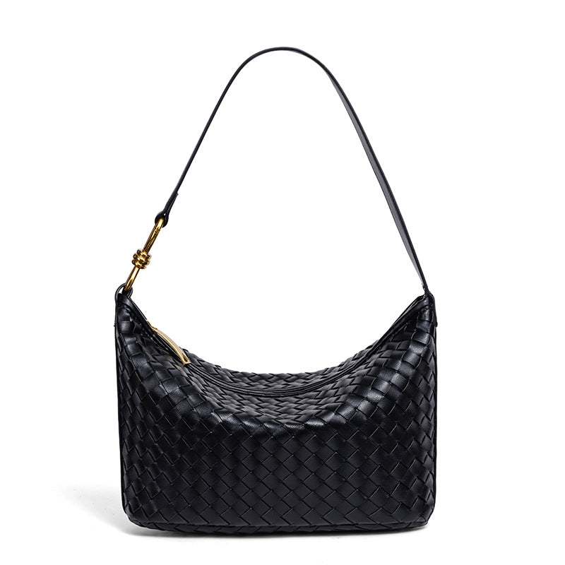 Textured Braided Handbag Kalsten