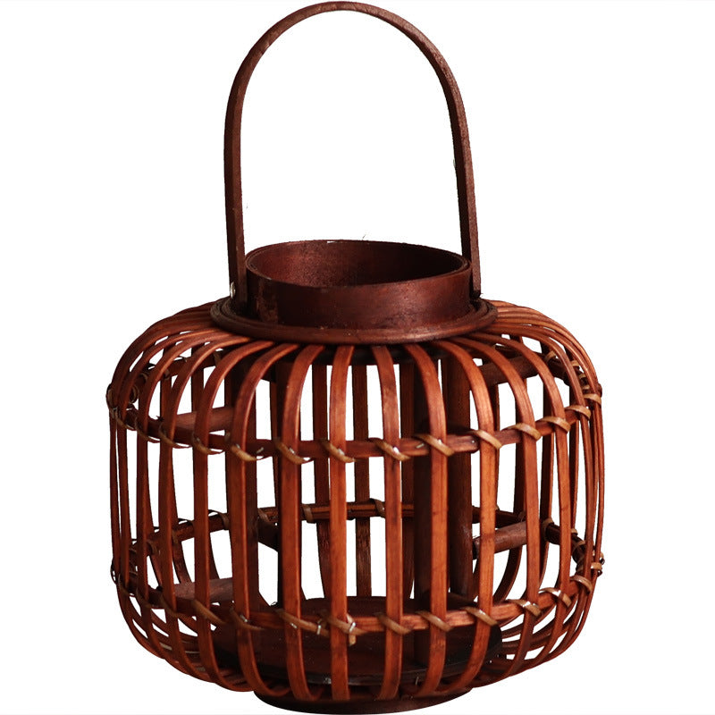 Elegant lantern made of braided material Kalsten