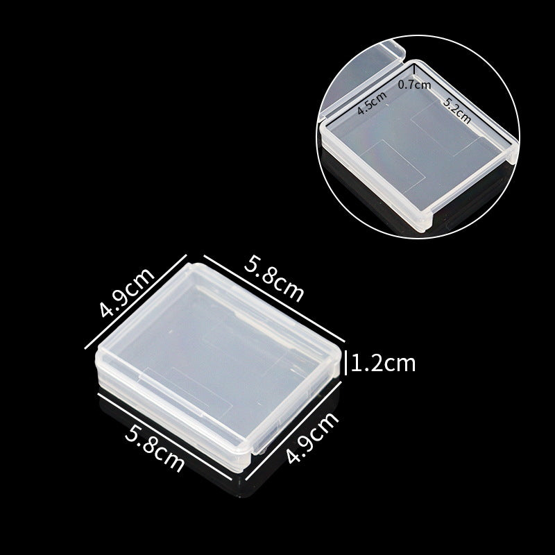 Compact Clear Craft Storage Box Kalsten