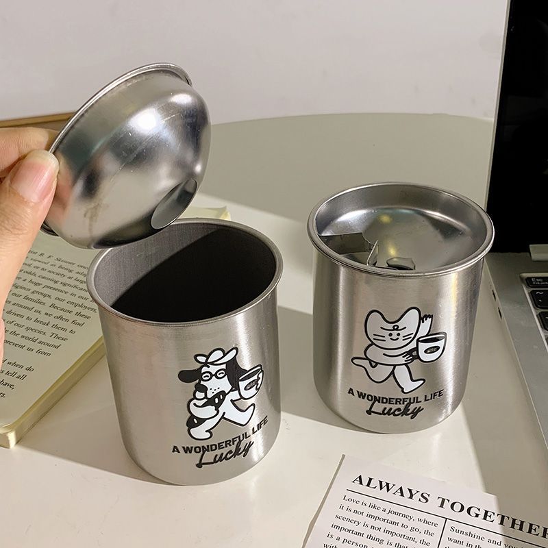 Stainless Steel Ashtray with Charming Design Kalsten