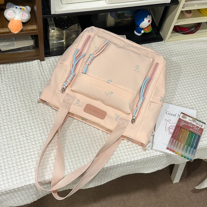 Embroidered Multi-Functional Backpack Kalsten