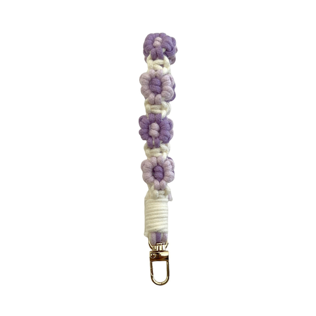 Floral Macrame Keychain Holder Kalsten 1788942629