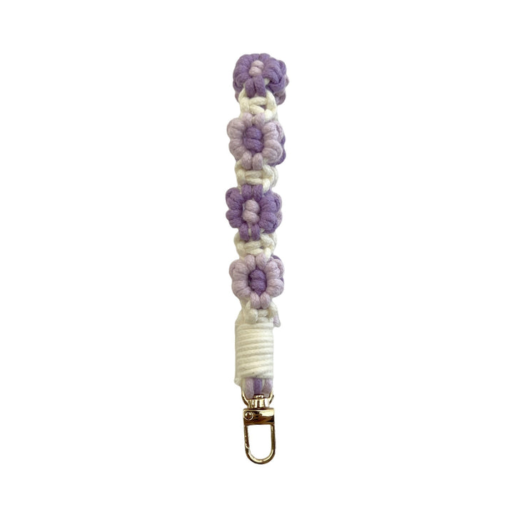Floral Macrame Keychain Holder Kalsten 1788942629