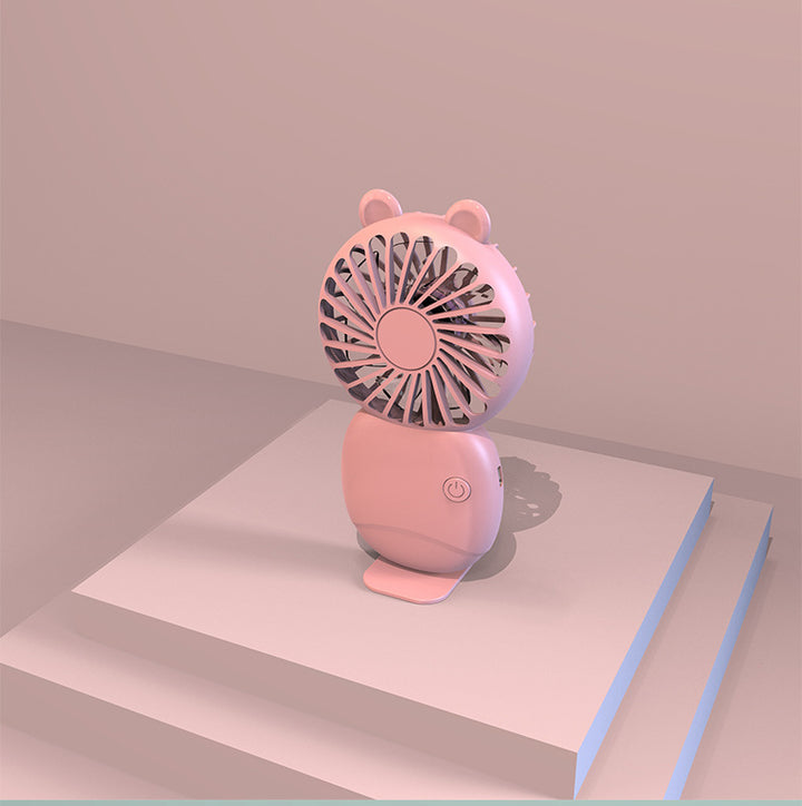 Ladies portable mini fan with clever animal design Kalsten