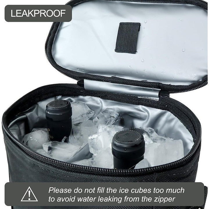 Stylish wine bag with insulated interior Kalsten