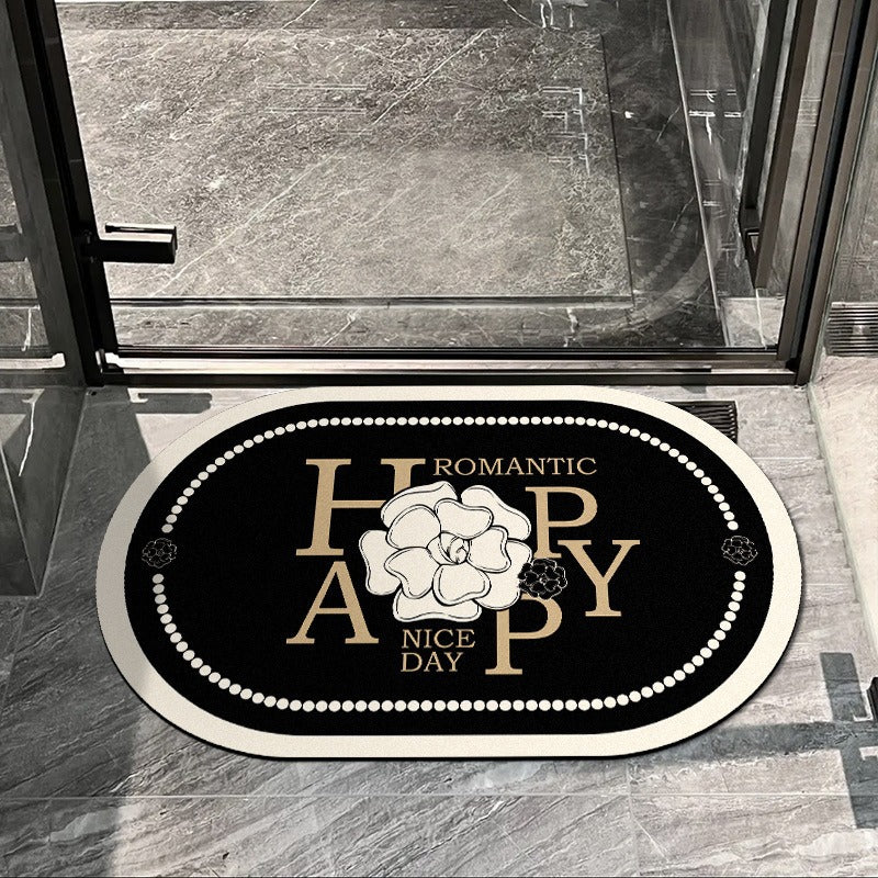 Decorative Floral Entryway Mat Kalsten