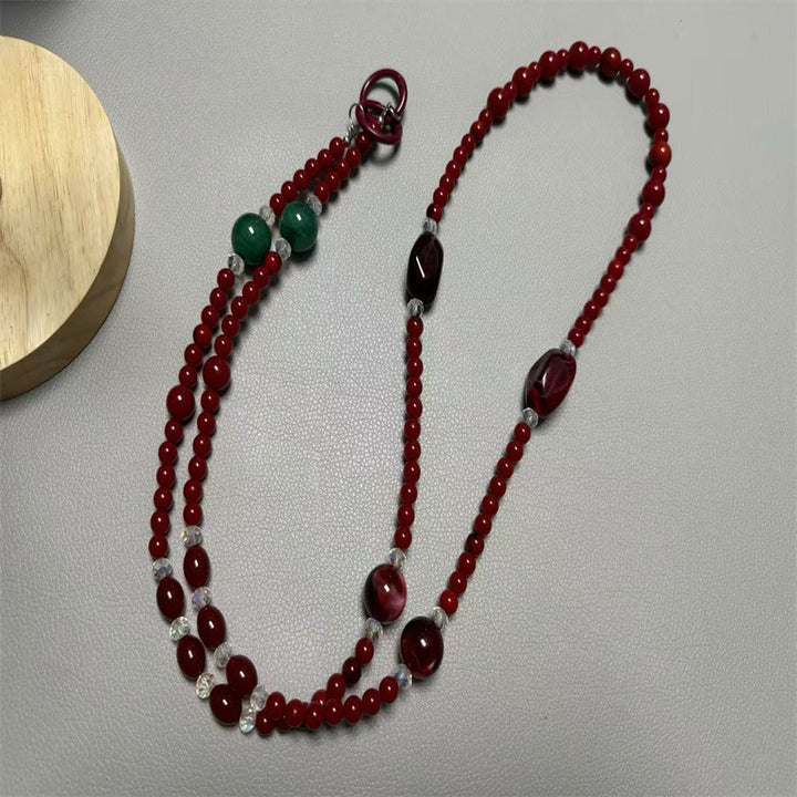 Multi-Strand Beaded Necklace Kalsten