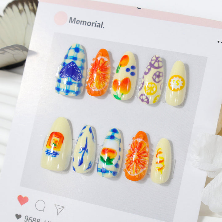 Creative Fruit Nail Art Kalsten