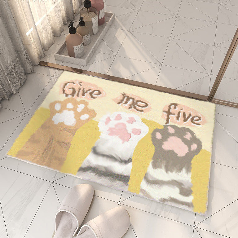 Decorative Rainbow Area Mat