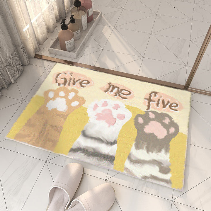 Decorative Rainbow Area Mat