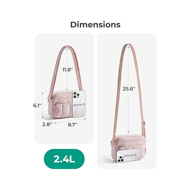Practical shoulder bag with multiple compartments Kalsten
