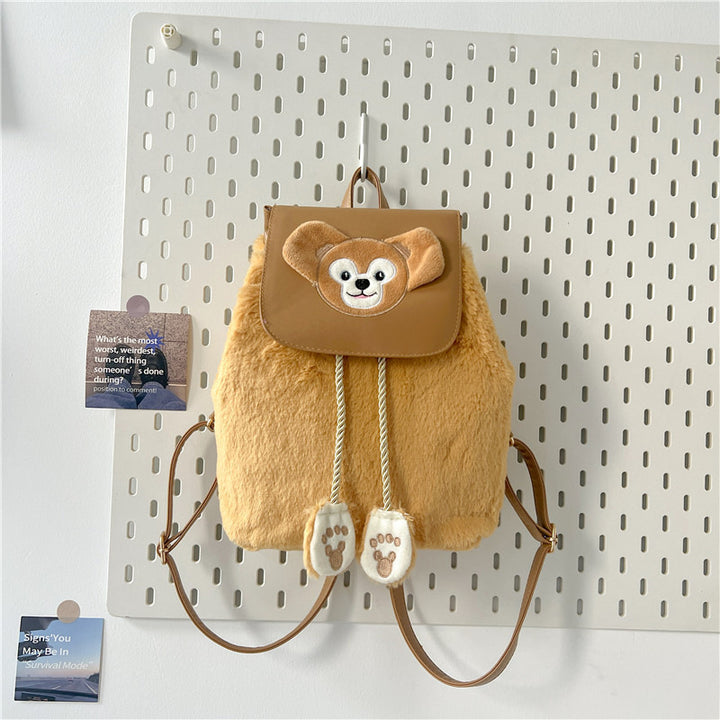 Plush backpack with animal motif Kalsten