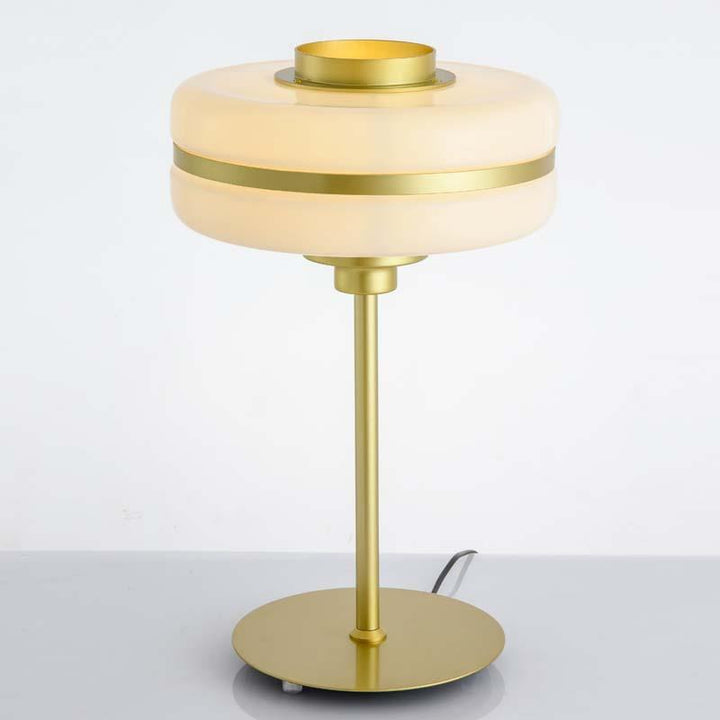 Modern Minimalist Table Lamp with Elegant Glass Shade